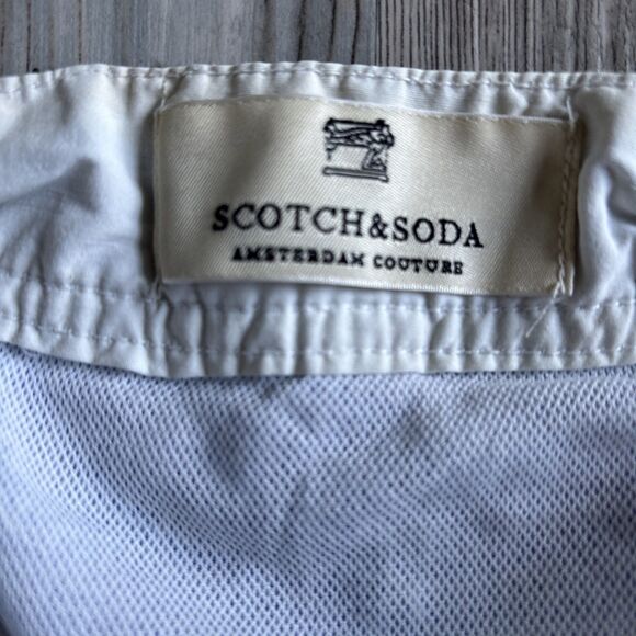 Scotch & Soda Men’s Blue And White Bathing Suit - Size Small - Picture 3 of 12